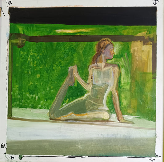 Vale, olio su tela 70x70